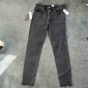 Denim Forum “Yoko high rise” ankle jeans